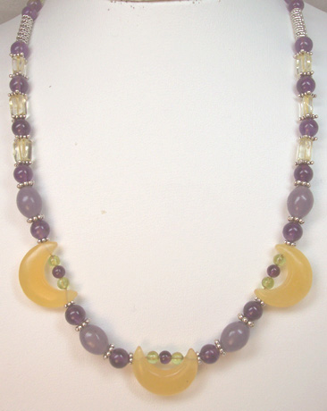 N0130 – “Moonlit Violets” – 17” N0130 – “Moonlit Violets” – 17”